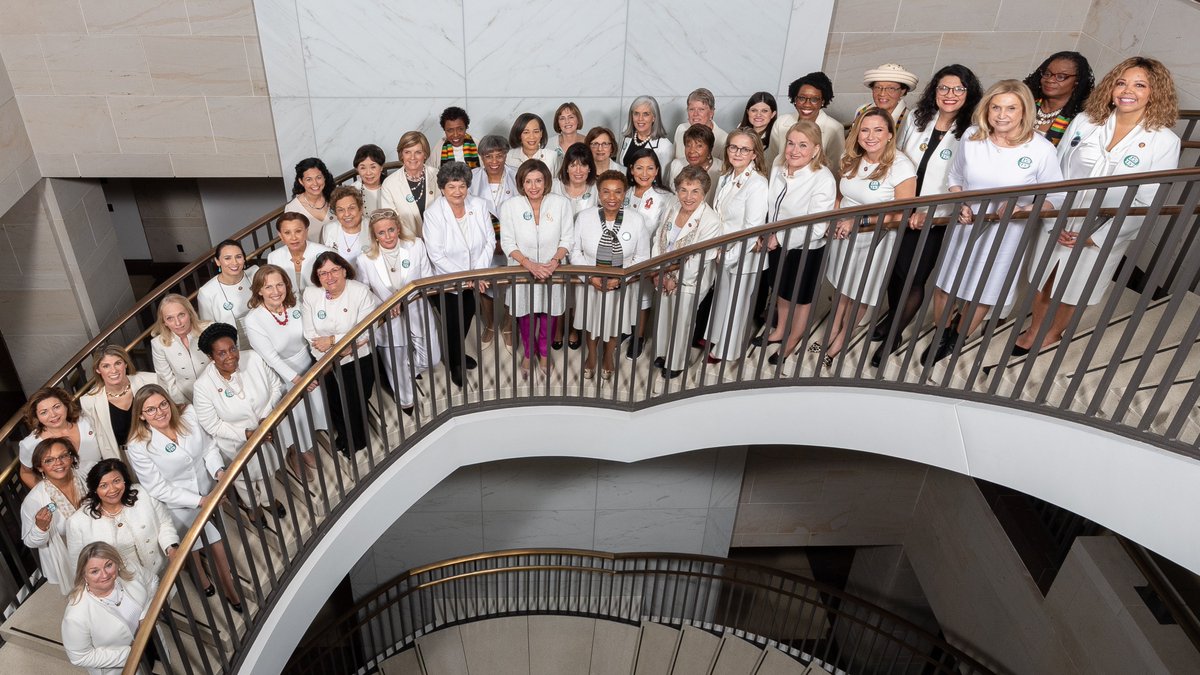 When EMILY’s List was founded in 1985, there were only 12 Democratic women serving in Congress — and no Democratic women serving in the Senate. 35 years later, there are 104 pro-choice Democratic women serving in Congress — including 17 women in the Senate.  #EMILYTurns35
