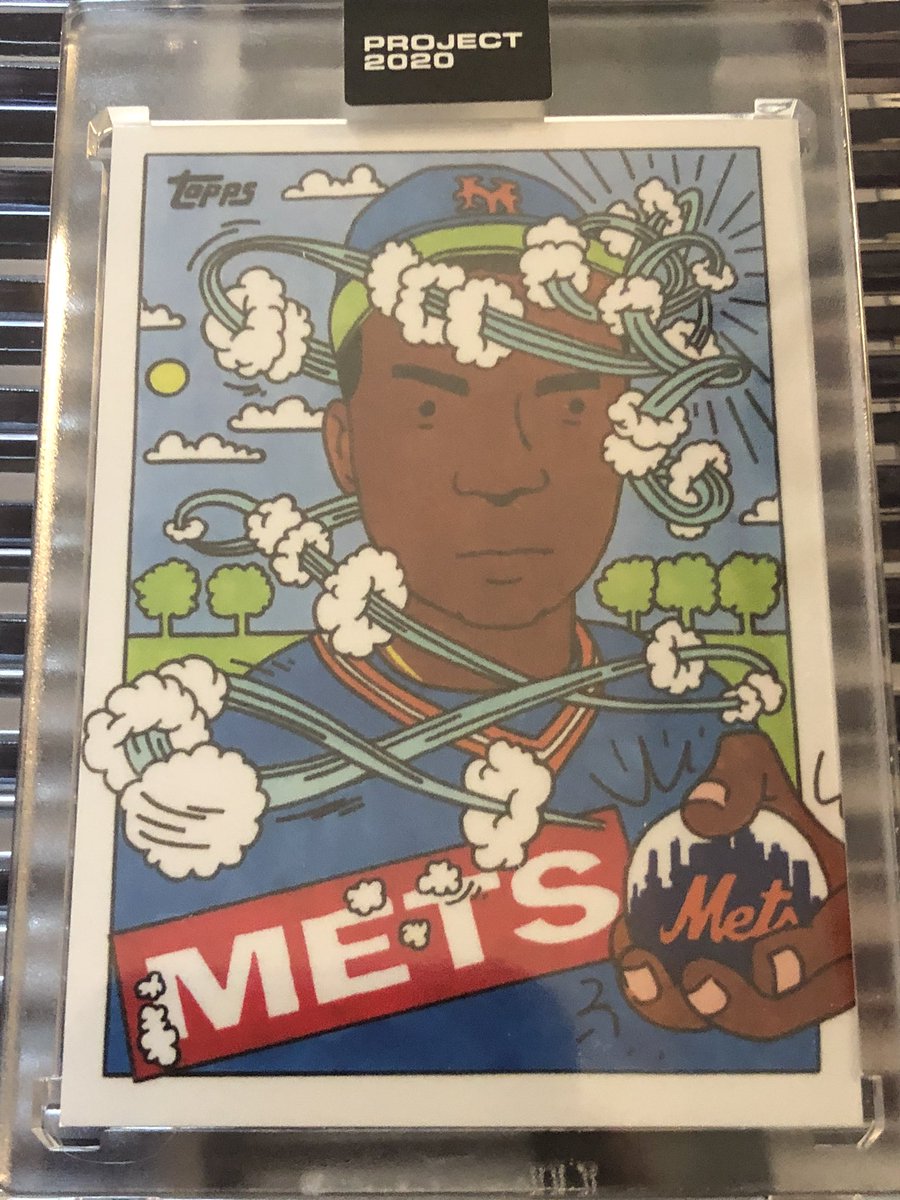 Giving away Topps Project 2020 #38 Dwight Gooden by Ermsy. RT + Follow! Check tweet below for sales and seller name TwinsJake on eBay. I’ll give this out on 5/25 at 8:00 PM EST. Good luck!