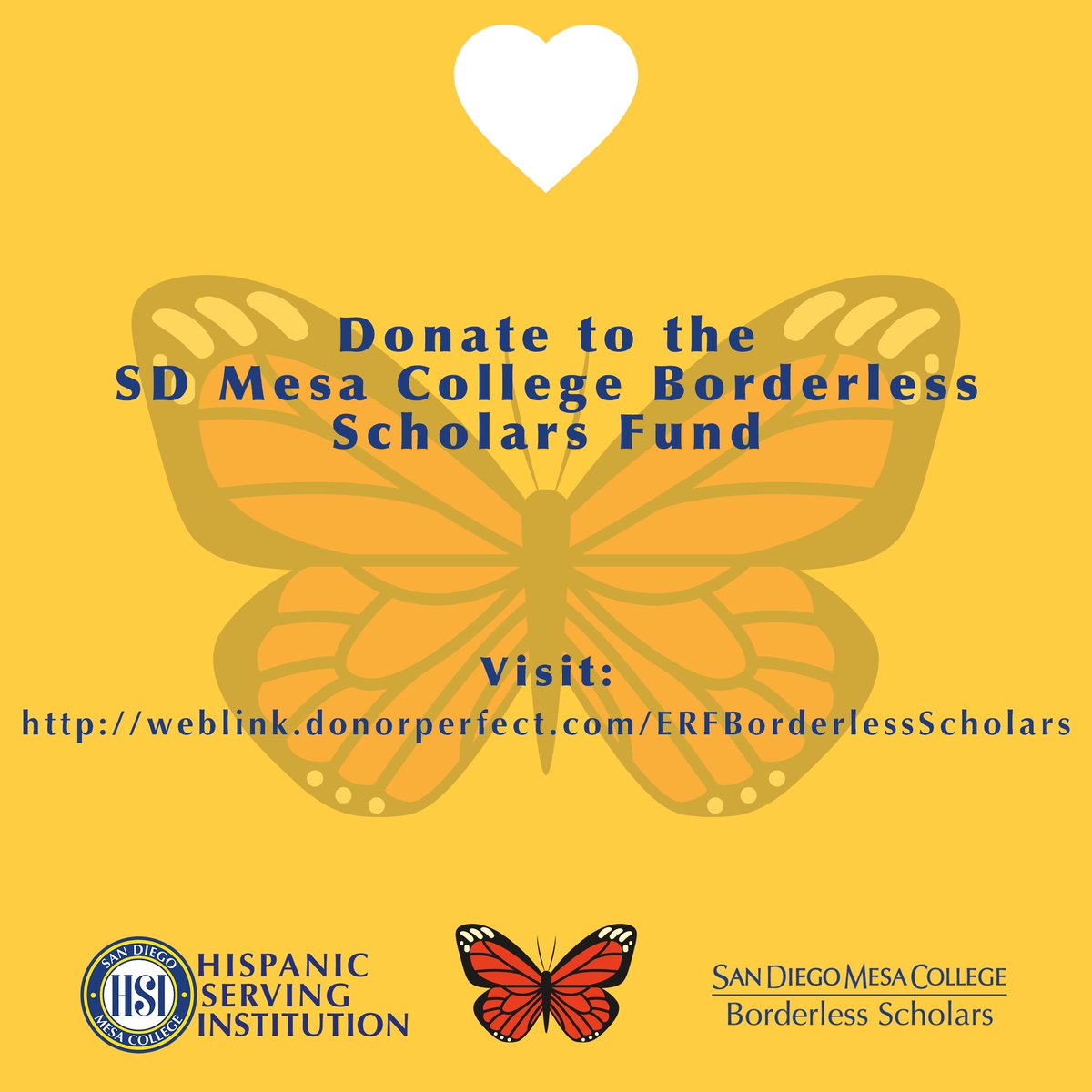 sdmesahsi's tweet photo. Donate to the SD Mesa College Borderless Scholars Fund, https://t.co/VjSyTogyST
@SDMesaEOPS  @sdmesaChicano  @sdmesacollege #SDMesaPromise #SDMesaOutreach #SDMesaNextUp #HSI #SDMesaHSI #HSIServingness https://t.co/VCV1qu8T0y