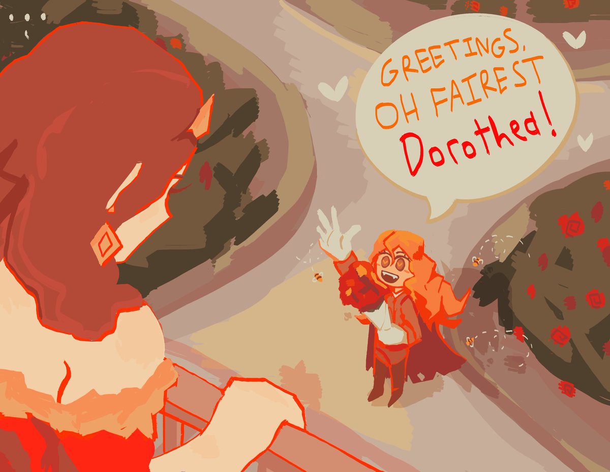 SICKPSYCHE_'s tweet photo. [ferdithea] role swap!! she is a noble he is a commoner can i make it anymore obvious https://t.co/u4RjX2SuR1