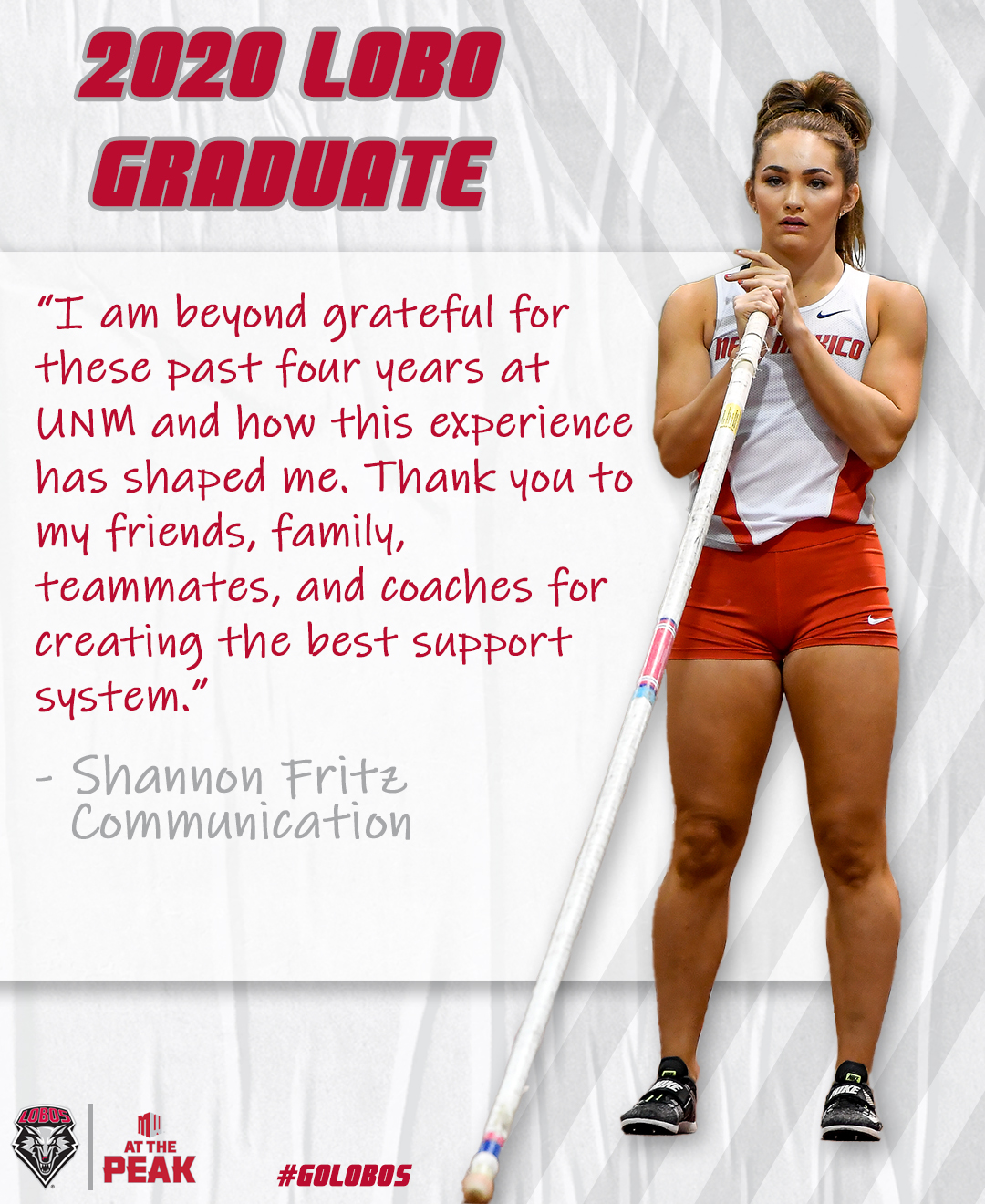 New Mexico XC/T&F on Twitter "Shannon Fritz competed in the high jump