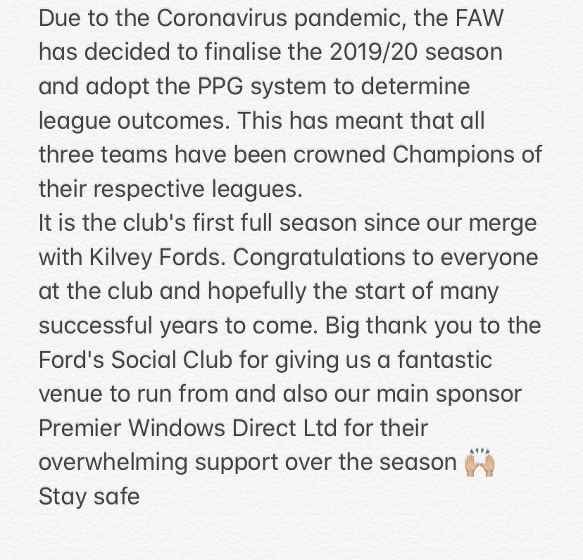 <a href="/DirectPremier/">Premier Windows Direct Ltd</a> #DivisionOneChampions 🙌⚽️🏆 #ReserveDivisionThreeChampions #ReserveDivisionFourChampions #OneClub #UpTheSpurs #CHAMPIONS