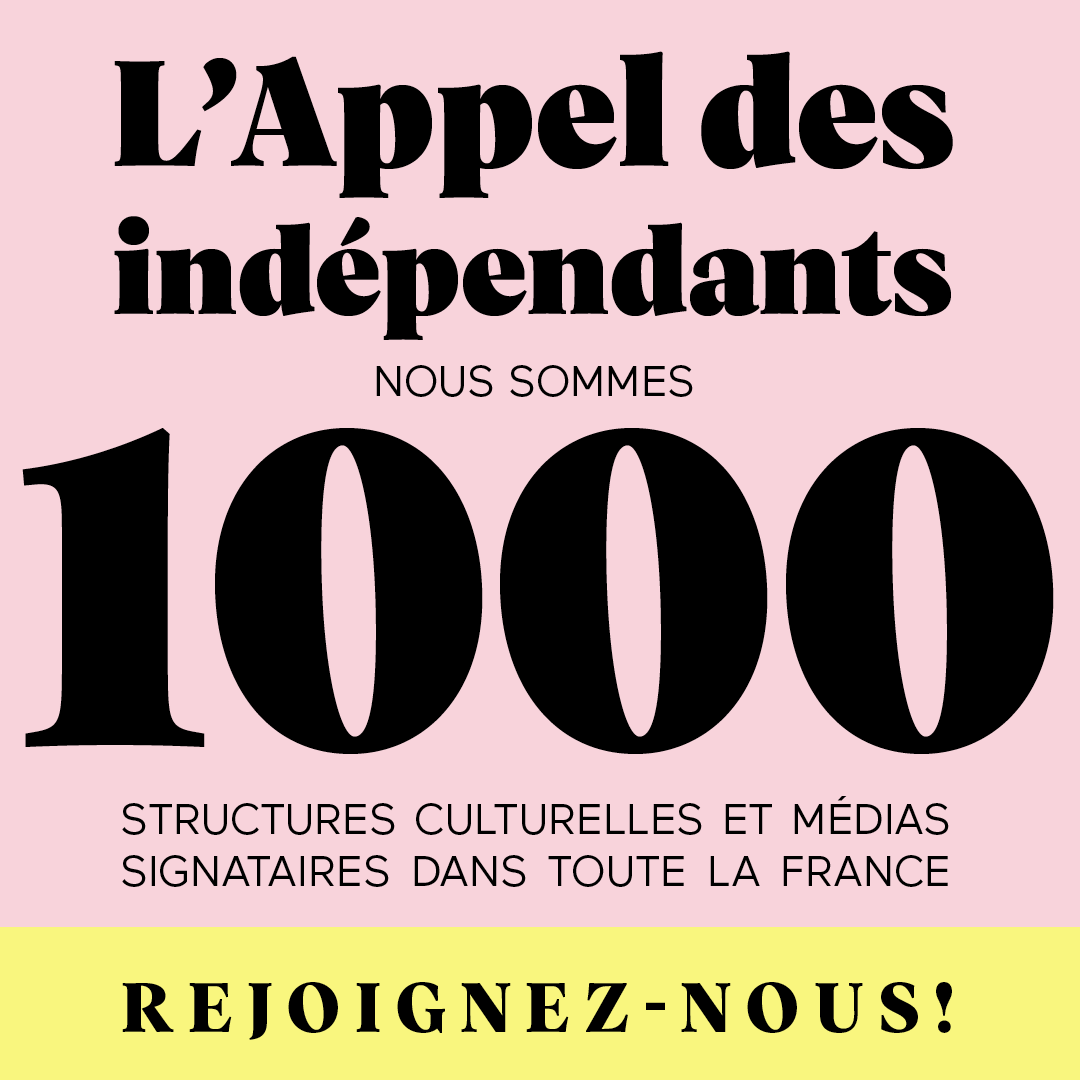 Linupp_FR's tweet photo. L'Appel progresse : déjà 1000+ structures culturelles et médias indépendants mobilisées pour sauver la #Culture 
https://t.co/OAQOLxK2hk https://t.co/6ur5noaCn2
