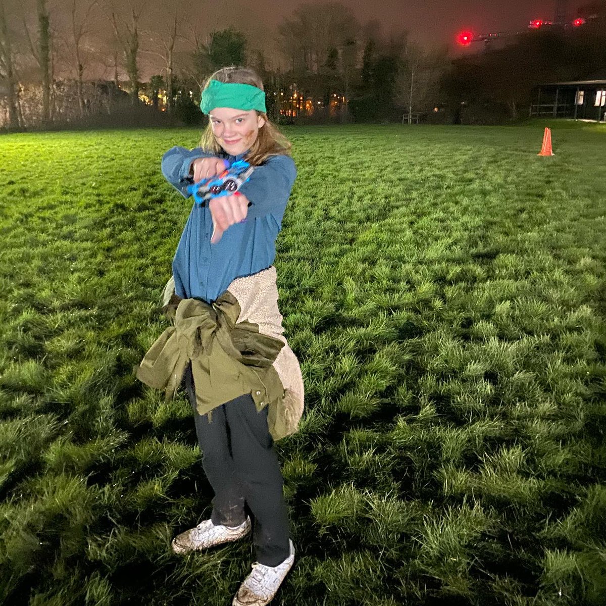 Throwback to our last face to face meeting, outdoor laser tag! We can’t wait to be back at Scouts but until then we have lots of exciting online Scouts planned including our Virtual Group Camp this weekend🏕💻🥾