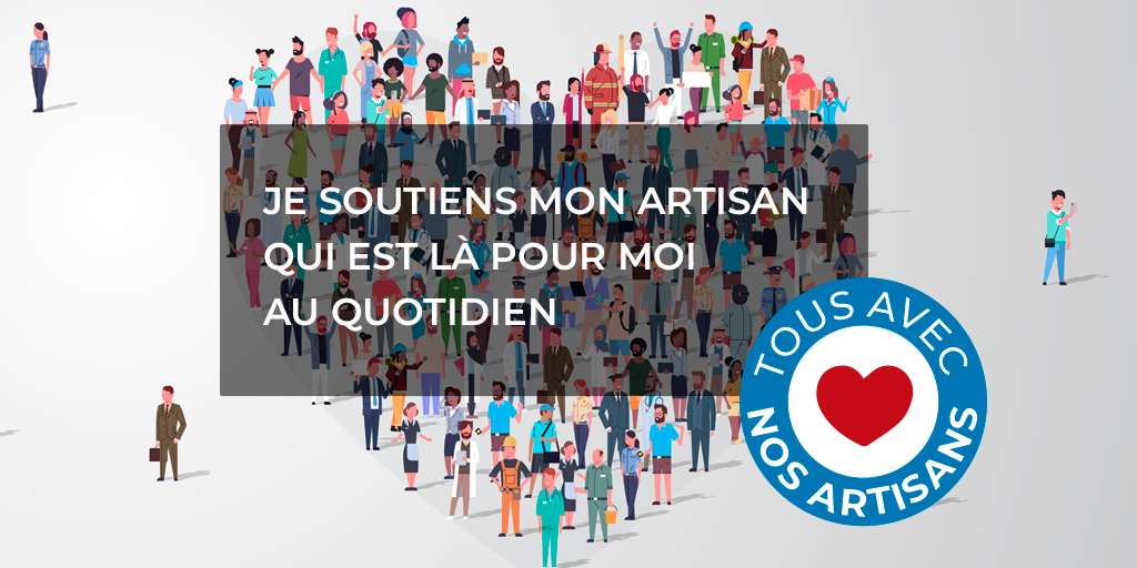 CMAFrance_'s tweet photo. 📢 Parce que déconfinement ne rime pas avec fin des difficultés économiques, le réseau des #CMA poursuit son action de soutien aux artisans et de mobilisation des Français 👉affichez vos convictions avec #TousAvecNosArtisans !
➕ d’infos ➡️ https://t.co/fX1wnFQk48
 #MardiConseil https://t.co/eh8rYXEpL2