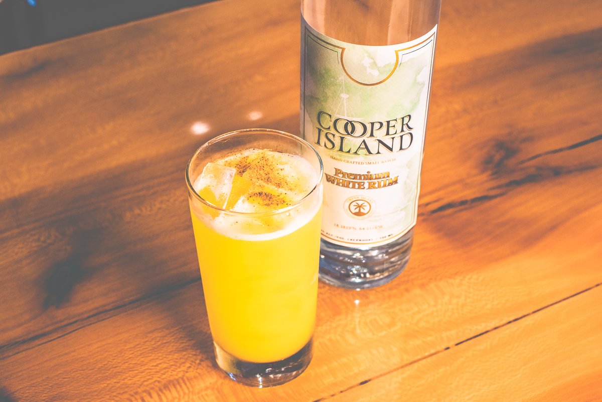 CooperIslandRum's tweet photo. The Beach House Painkiller is one of our favorite rum cocktails to make! We're sure you might be in need of a cocktail with everything going on so here's how you can make it at home! (You can always visit us at @marchfirstbrew!) https://t.co/wz31TpiBOg
