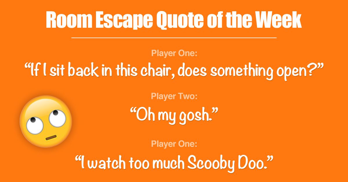 #roomescapequoteoftheweek #quotes #escaperoomquote #escaperoom