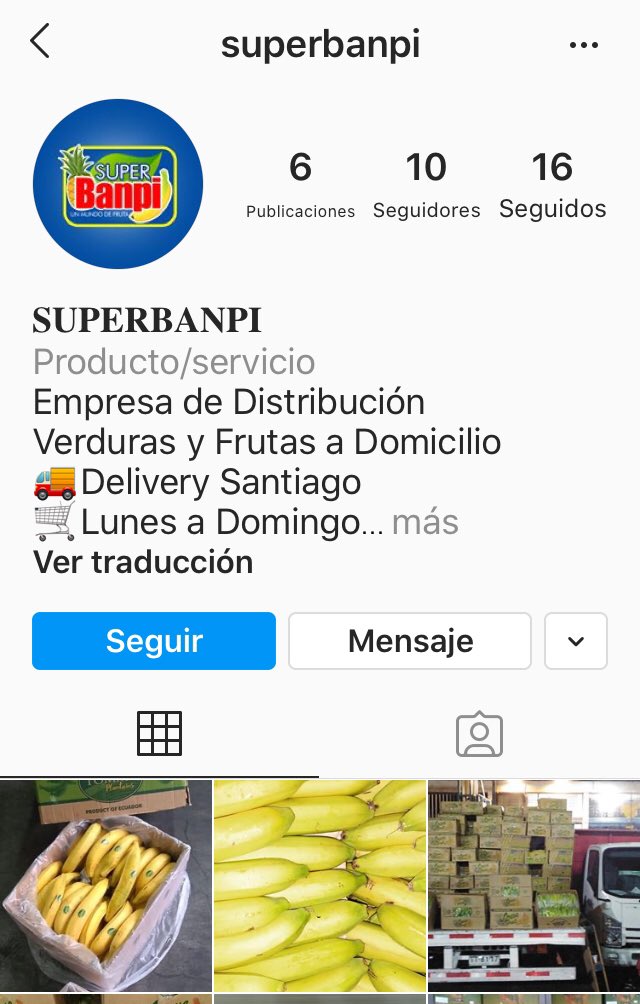 Nestorosp's tweet photo. En Santiago De Chile tenemos a estos venezolanos emprendedores que importan, exportan y distribuyen verduras y frutas al mayor y detal. Estupendo servicio. También despachan a domicilio.
Síganlos en Instagram @superbanpi💪
🍒🥝🍎🍇🍓🥕 https://t.co/IBfFBeTe2Z