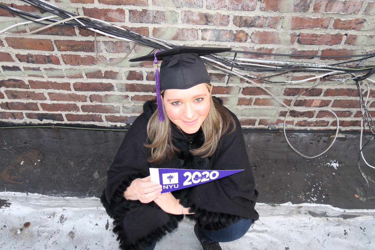 NYU Graduation👩‍🎓#NYU2020 #Stern #2020Grad 🎉