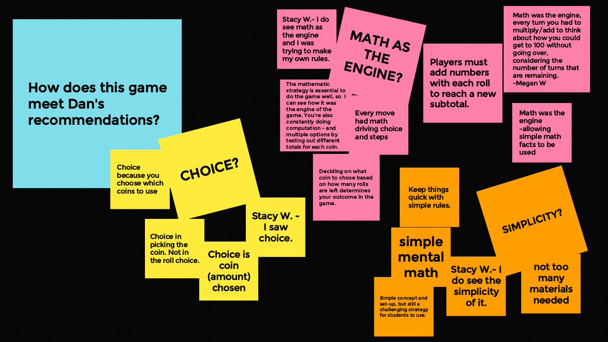 CherylCuddihy's tweet photo. Thank you to all who joined @pamela_brett &amp; me to explore some A-MATH-ZING Games based on the work of @MathforLove. We loved sharing resources with you! Remember to reimagine some of your favroite games for hybrid learning. #RBBisBIA @rbpsEAGLES @RbmsVp @rbmsROCKETS @DreamBigRB https://t.co/Nv61e9b30f