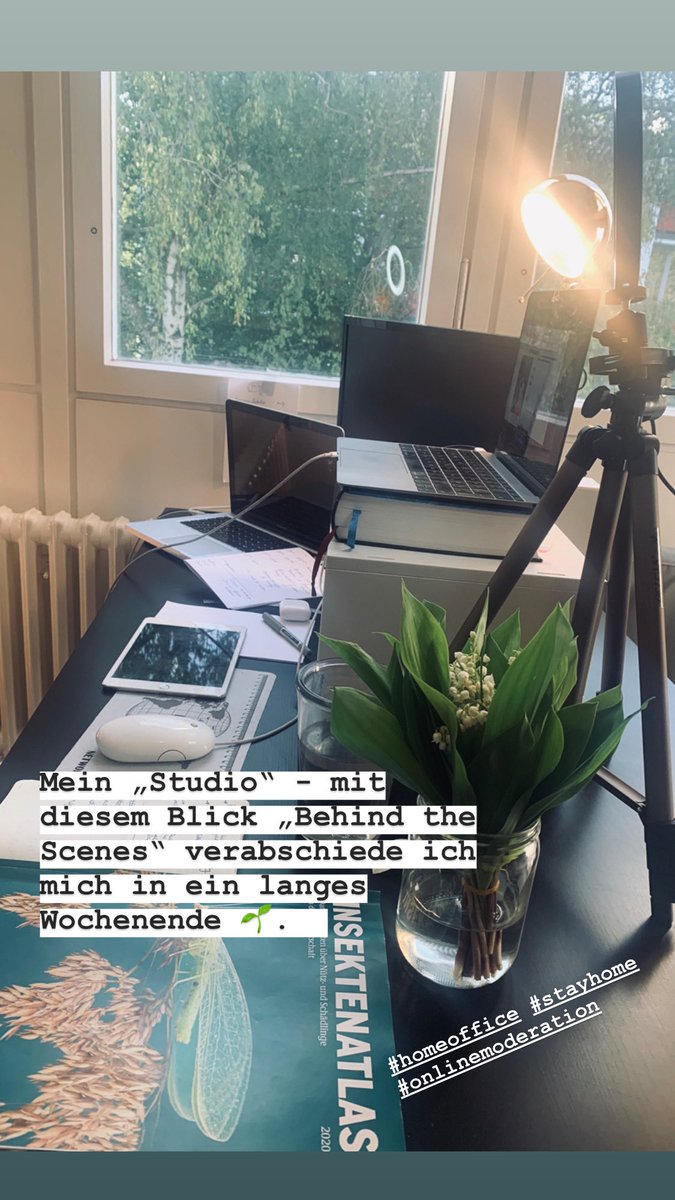 KatieGallus's tweet image. Den #bienentag dieses Jahr online moderiert. Danke an die Crew von @SlowFoodBerlin 
#worldbeeday #onlinemoderation #slowfooddeutschland