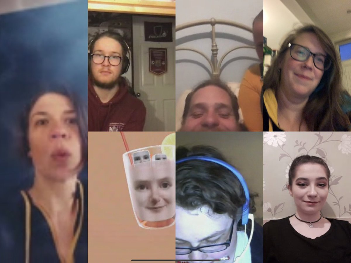 LeedsRapper's tweet image. Virtual @OssettBeercart has us social distance practising Celebration in the parks while we continue to catch up online. Do y’all remember practising in pubs? Wild times.