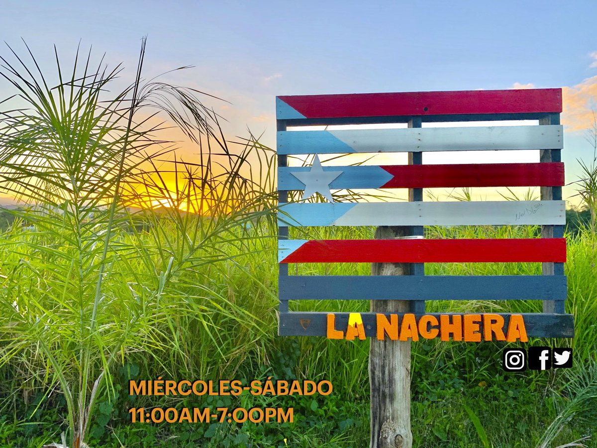 Estamos abierto ✅ sirviéndoles  
#Losmejoresnachosdepuertorico 🇵🇷 de Miércoles a Sábado 11am-7pm ⏰
.
.

Podrán realizar sus ordenes llamando al 787-326-8752 ☎️ o el 787-310-1740 MIENTRAS el volumen lo permita.👈🏻👀
.
De no contestar, se estarán tomando ordenes en el terreno📍