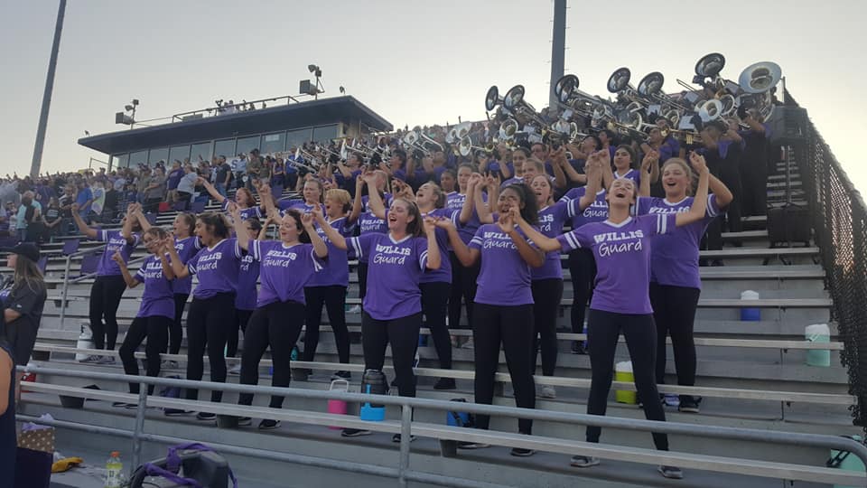 WillisGuard's tweet photo. WILLIS COLORGUARD TRYOUTS! If you are interested in joining our fun &amp; award winning team, just complete the following link and join us TOMORROW for an online Google Meet! See you there!  https://t.co/NFx46UslXg
@WillisHSBand @Willis_HS_TX @WISDBrabham @LLMSLynx @WillisSchools https://t.co/LyXvjw5B3c