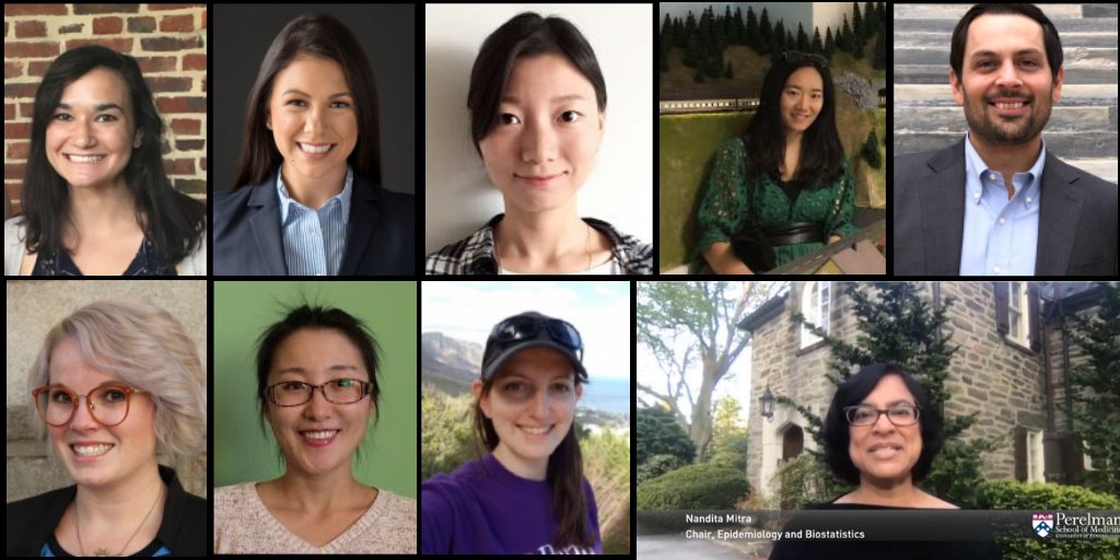 UPennDBEI's tweet photo. 1/2: Saluting our rising #biostatistics and #epidemiology experts: See Nandita Mitra present the new @PennGGEB grads at minute 26:30 of the recent @pennbgs ceremony. https://t.co/3lNtzuO90M #BGSGraduation2020 https://t.co/Fiia4EbTUu