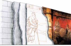 For instance, red ochre imported from Sinope in Ponto, used for the preparatory drawing on the penultimate mortar layer of a fresco painting, gave the name of this layer, known as “sinopia”. Due to the great quality of this pigment, it could cost up to 12 sesterces per pound.