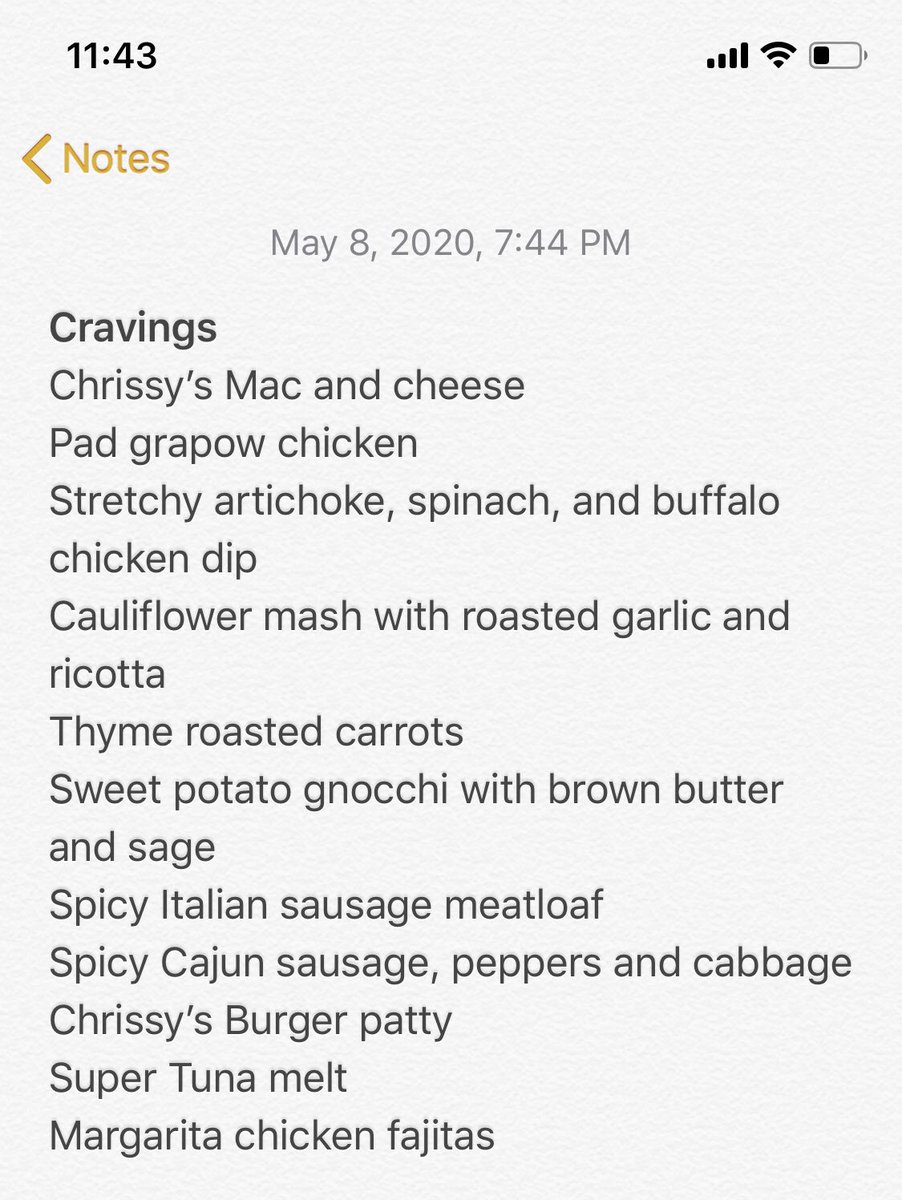 2Lexxi4myshirt's tweet photo. Where is my gift basket @chrissyteigen ???? These are all the recipes I’ve done so far! Im ready for more  @cravings 😋😋😋 https://t.co/TOdLViUw5F