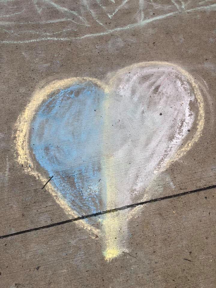 It’s a beautiful day for Virtual Chalkfest! 💜⭐️ What are you creating? Tag us in your post &amp; use the hashtags #EmersonConnects #InThisTogetherLkwd so others can see your drawings! 💛🎨