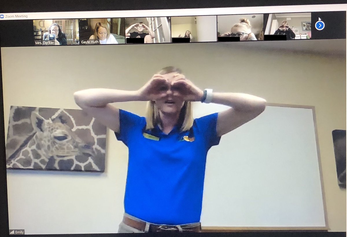 CES_MrsDecker's tweet photo. When you can’t go to the FW Children’s Zoo, they come to you! All @CEScoyotes 2nd gr Ss enjoyed a Zoom visit from Emily &amp; the Zoo Mobile on the last day of school. We had an awesome time learning about creeping, crawling, &amp; flying zoo animals!Thank you @lincolnfingroup!#SACSPride https://t.co/pxJ4SuUDAj