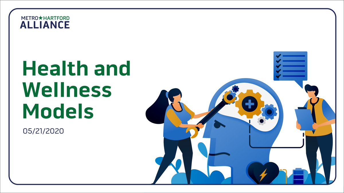 MetroHartford's tweet photo. Is your business prepared to manage your employees’ current and post-COVID-19 whole health needs? Join us for this webinar May 21, from 12 to 1 p.m. https://t.co/x9lajZ27iB

@LAZparkingHFD @CHCConnecticut @silverfernhc https://t.co/fGkUEYxQxl