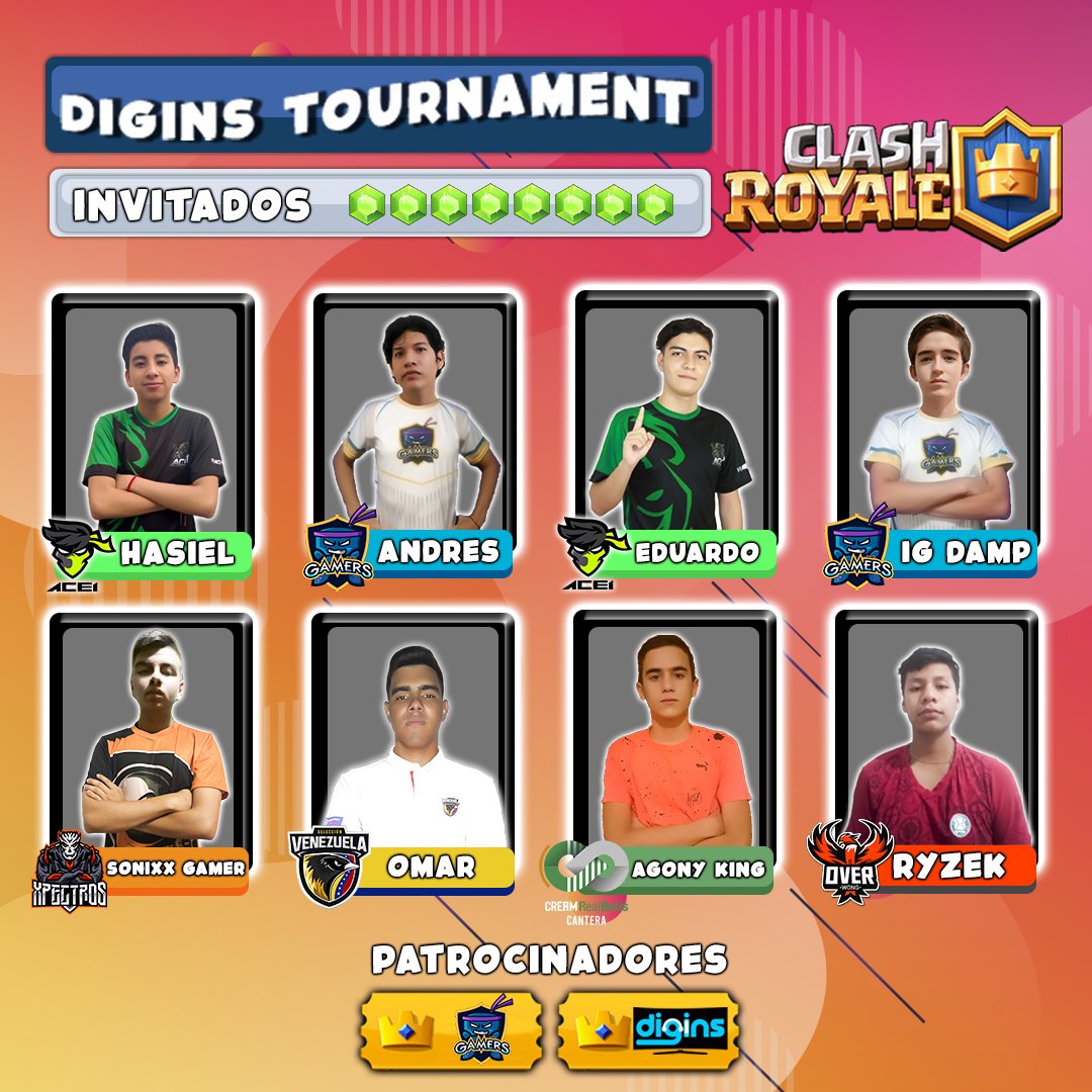 #DiginsTournament

Es hora de revelar el misterio🧐

¡El momento de presentar a los jugadores invitados a llegado!

Tienen mentalidad y actitud de campeones🏆 por eso, perder no será una opción para ellos

¡Bienvenidos!

¿A quién apoyarás?

Deja tu respuesta en los comentarios ⬇️