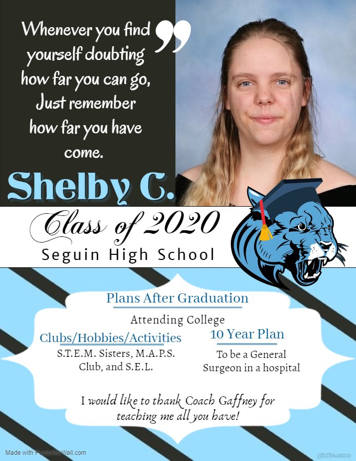 JuanSeguinHS's tweet image. #SeguinNation #SeniorSpotlight