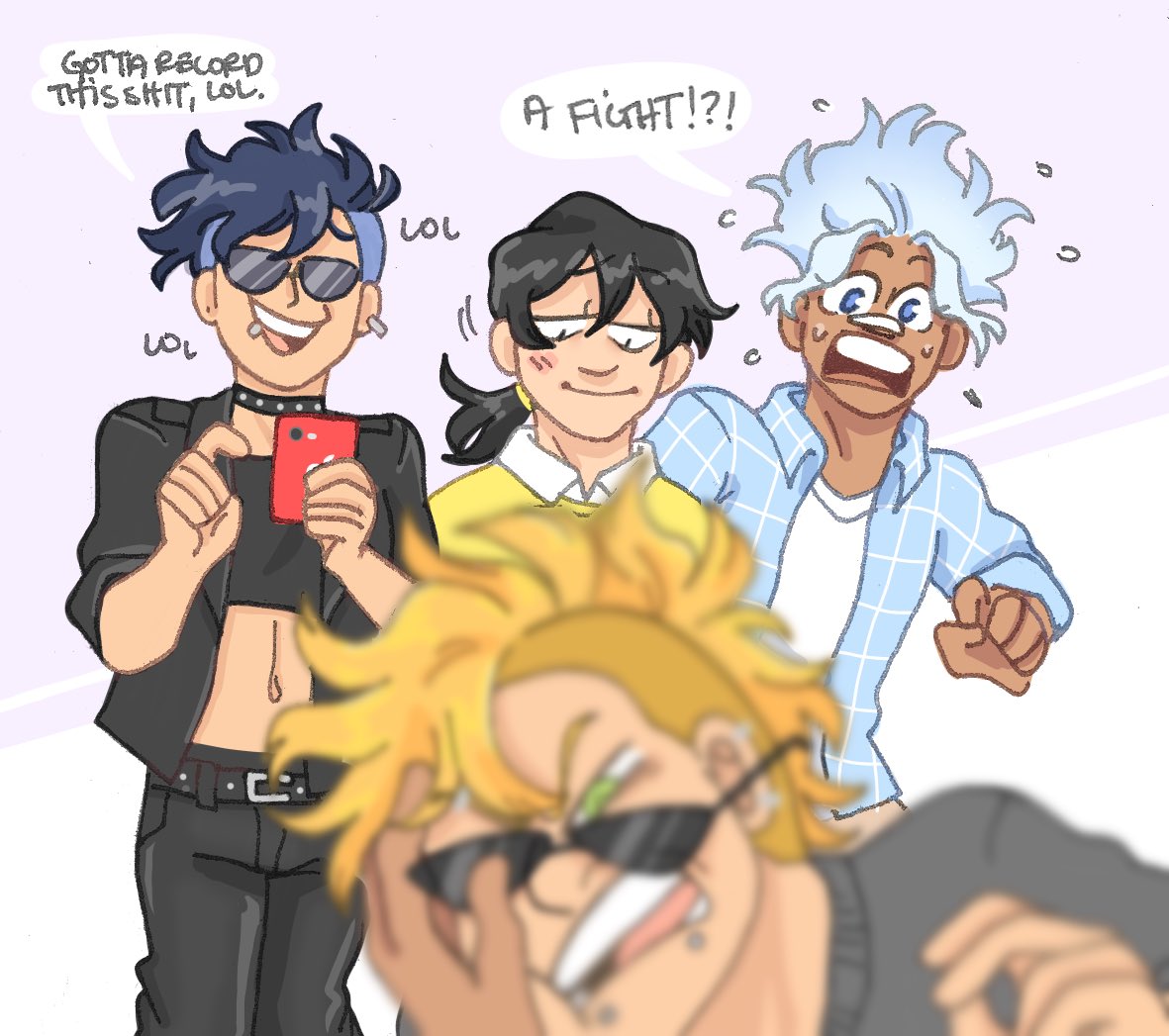 punks are like onions #punkprepau #erasermic #bnha #mha 