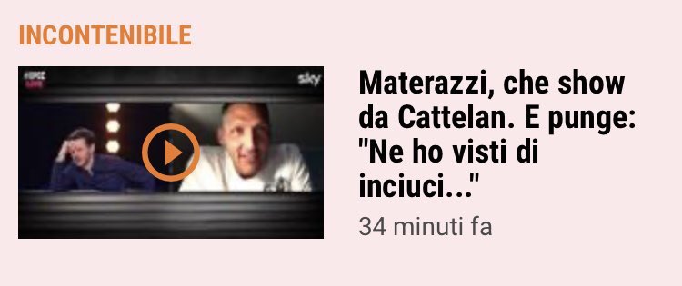 willy_signori's tweet photo. Ha ragione Materazzi, ne abbiamo visti tanti di inciuci. 
Per esempio quella volta che un difensore in lacrime frignava pretendendo che l’avversario (già demotivato di suo) si scansasse per fargli vincere uno scudetto. E manco quello gli riuscì. https://t.co/g6ReagxVRL