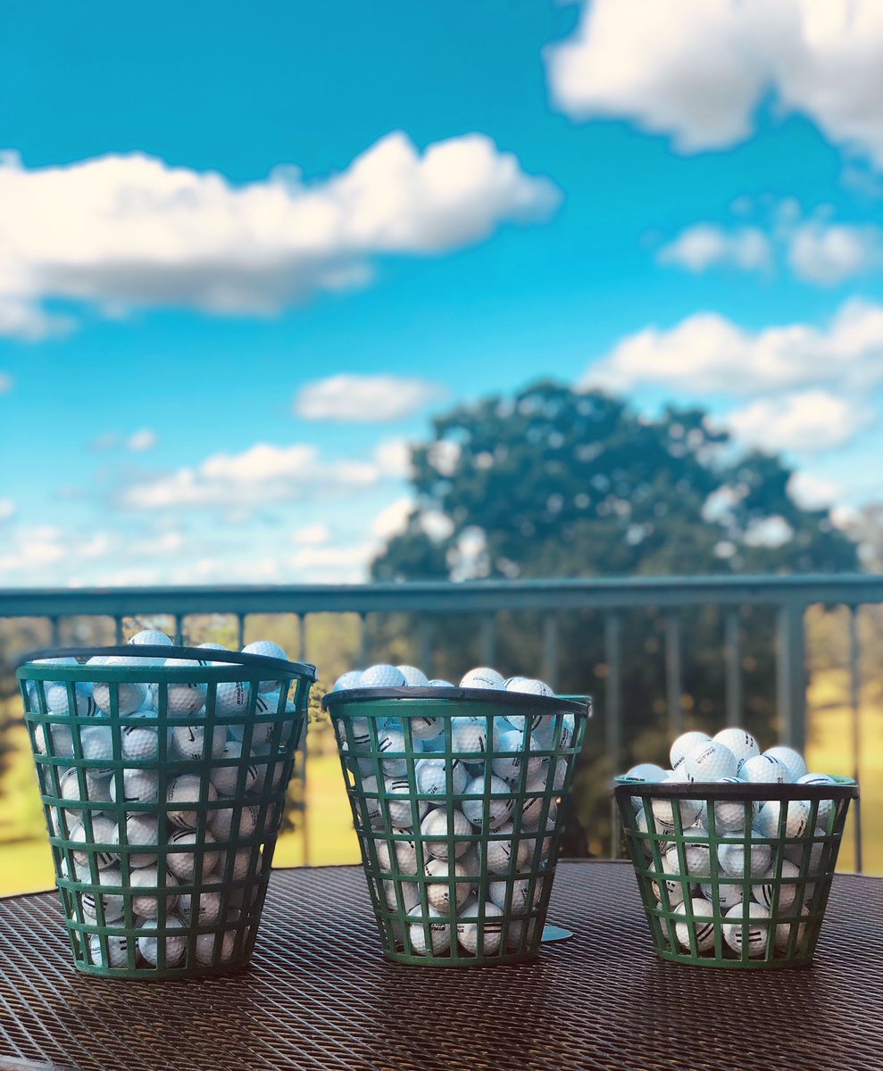 HighlandGolfAL's tweet photo. These range balls aren’t going to hit themselves! Stop by the driving range at Highland Park today 🏌️♀️
#drivingrange #drivingrangefun #rangeballsfordays #golfpracticerange #golfswing https://t.co/GS3fYrtahH