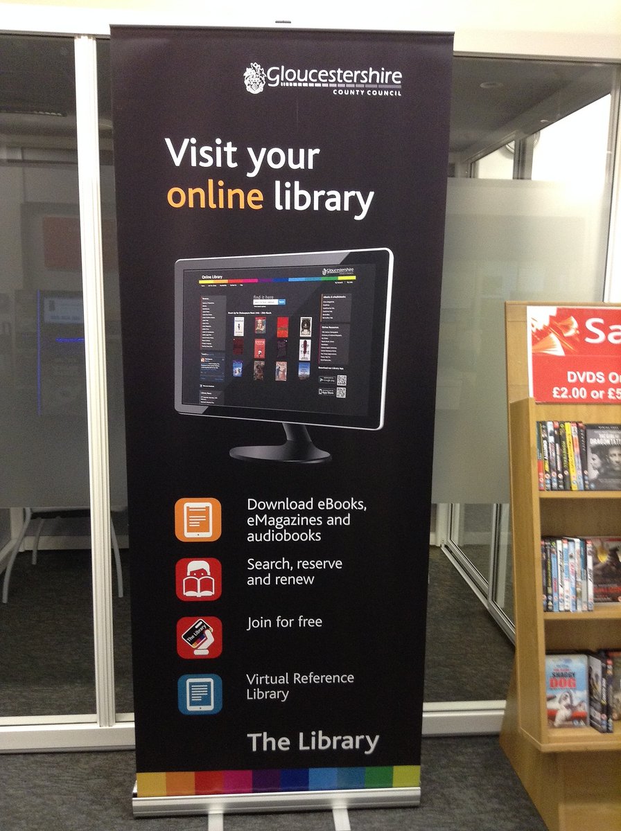 gloslibs's tweet photo. The library is closed but the digital library is always open - listen read and enjoy!
#24/7 #Digital Books
https://t.co/Fu6l7iIaaP
#LoveLibraries #LibrariesFromHome #DigiLibraries https://t.co/jOLbMUMw5r