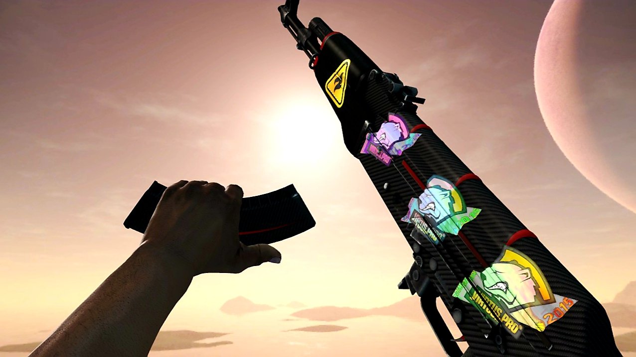 csgo ak47 redline Sticker for Sale by MinoCyCeg