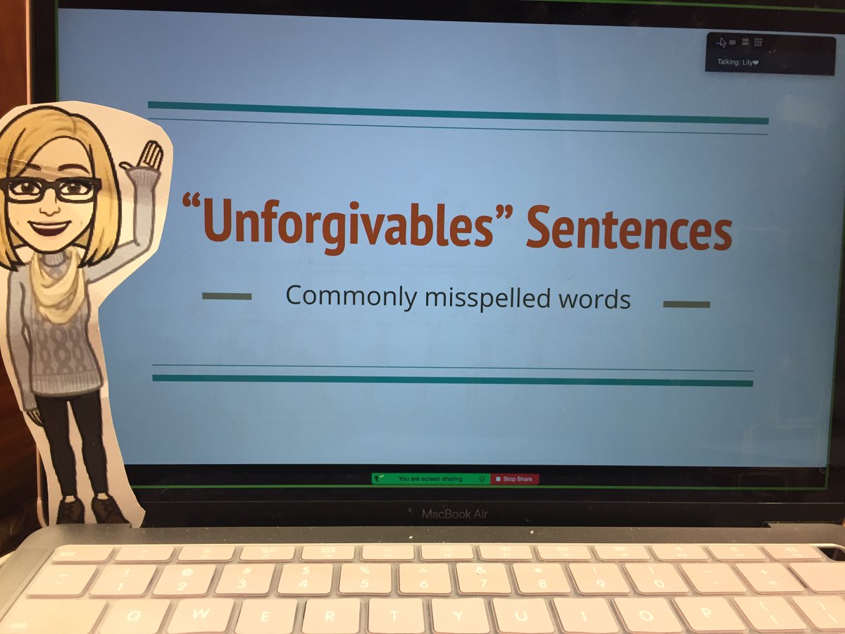 MissJohnsonRm29's tweet photo. We had a great time practicing our "unforgivable" words today! Ss write the sentence that I say, then we compare to the correct sentence! We practiced our/are, your/you're and more! #room29 #engage142 @KerkstraCougars #flattechcoach #FlatMrsGraczyk https://t.co/HIozDnKBY1