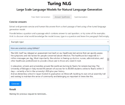 holgermu's tweet photo. And @LuisVargas_SQL throws out random (and entertaining questions) to @Microsoft 's langage prodigy - #TuringNLG #AI #NeuralNetwork #nextGenApps  #MSBuild https://t.co/enSjDdELnP