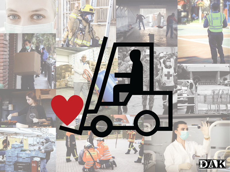 Sending love &amp; appreciation to all the essential workers who have stepped up during this time to keep the world moving. Thank you for putting your own health and safety on the line to help others. #essentialworkers #thankyouforyourservice #frontlinerappreciation