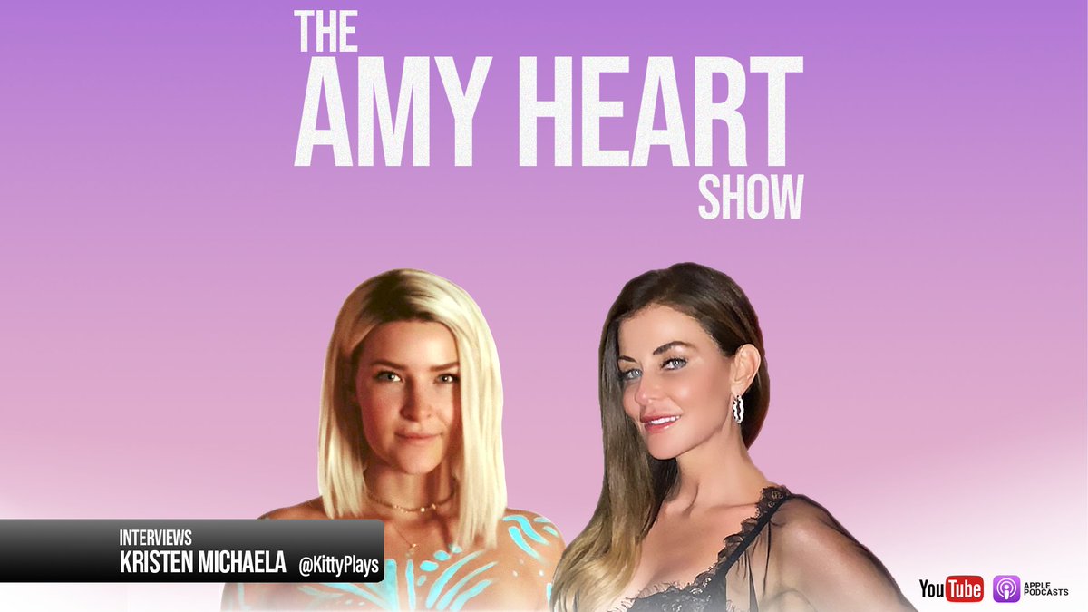 My next podcast is live! Just what keeps gamer <a href="/KittyPlays/">Kristen</a> inspired? You’re going to want to tune in to this podcast. Listen now at the links!  apple.co/36fecwI bit.ly/36hiaVH #TheAmyHeartShow