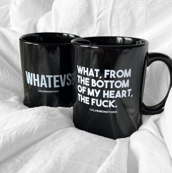 lulusimonSTUDIO's tweet photo. Dying to snag one of these fucking awesome mugs??? Good news! All drinkware is BOGO 50% now through Thursday evening. Use code 'COCKTAIL50' to shop till ya drop #drinkwaresale #lulusimonstudio https://t.co/44Ye7jMx3v