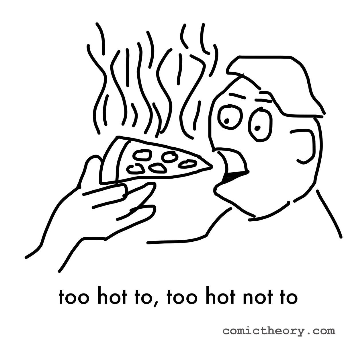 comictheory's tweet photo. the pizza trap https://t.co/4sL1F1D6n5