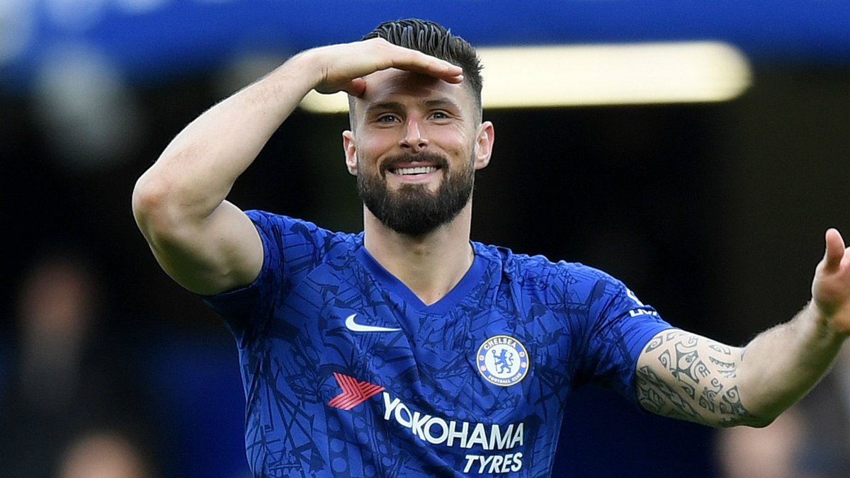 📝 DEAL DONE: Chelsea have exercised an option in Olivier Giroud's contract to keep him at the club for another season. (Source: @ChelseaFC)