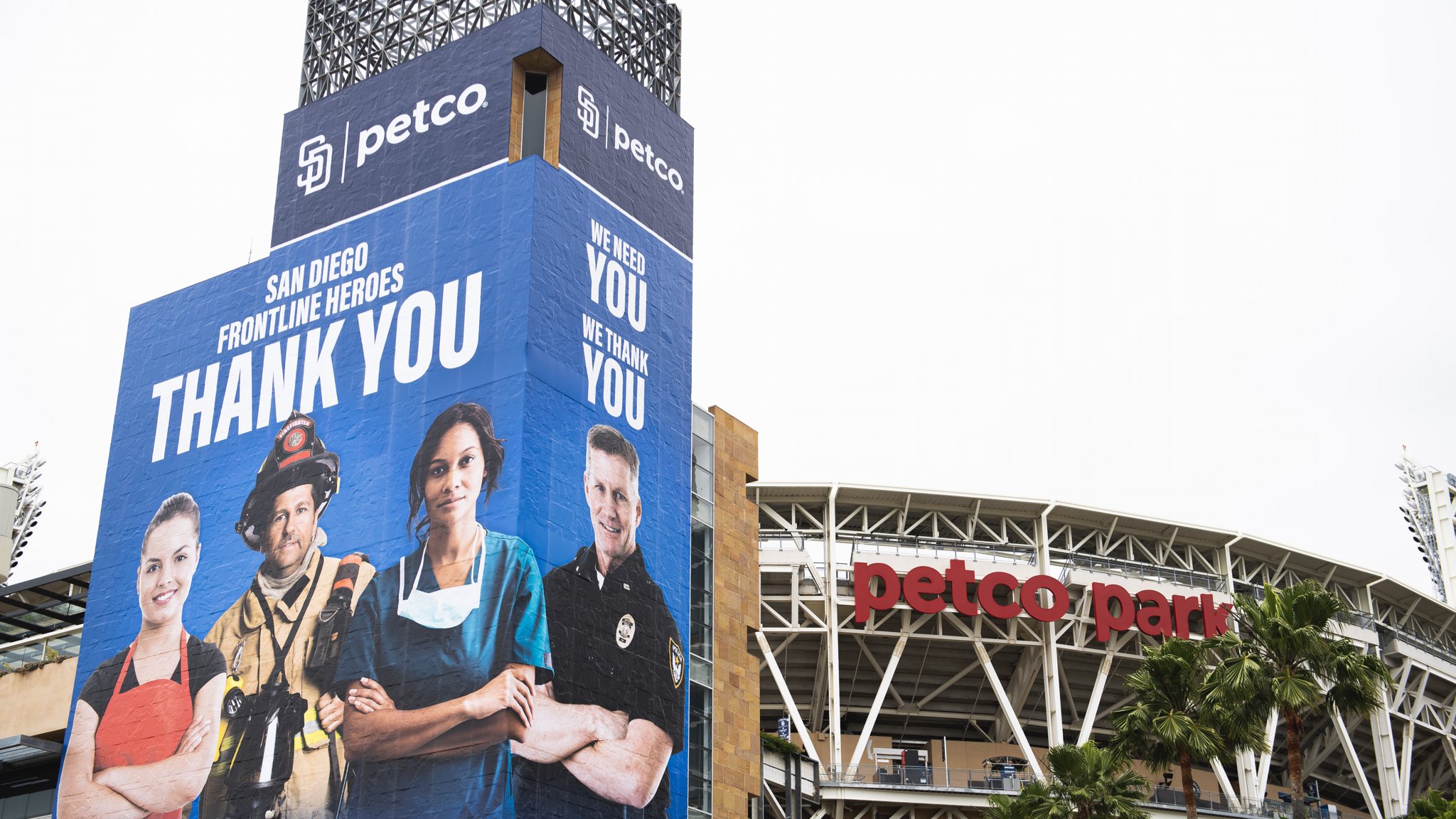 San Diego Padres on X Thank you frontline workers. InThisTogetherSD Petco https t CXtnKpBBRf X