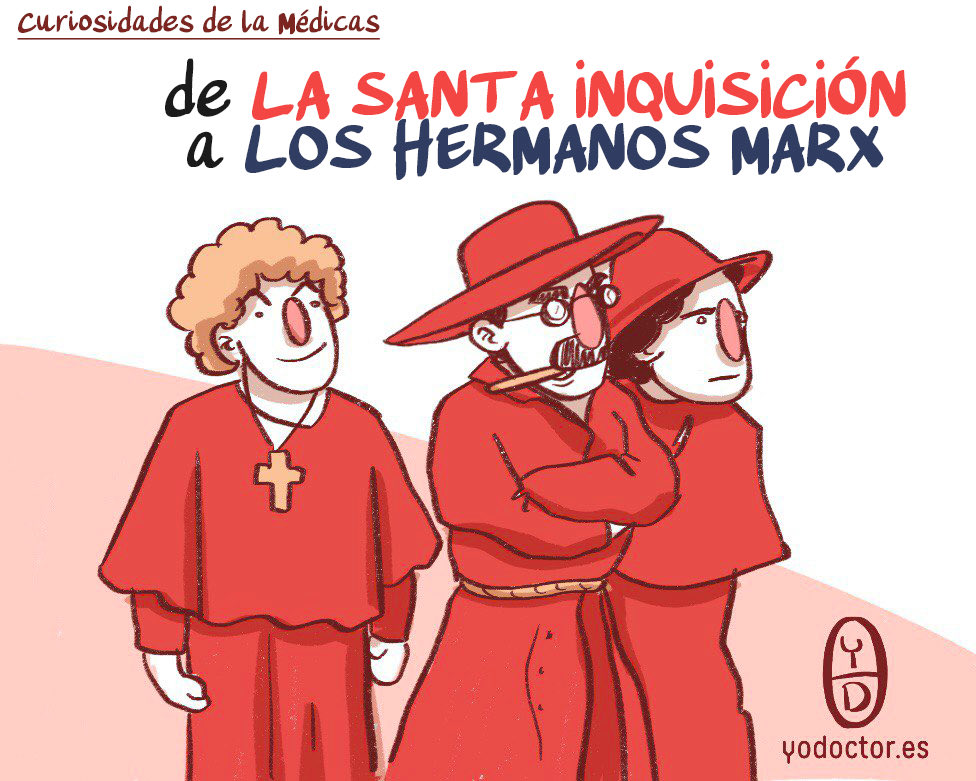 yodoctorcomic's tweet photo. HILO CORONAVIRUS-FREE
¿Sabias que podemos utilizar el mundo de la medicina mediante datos locos para unir a la SANTA INQUISICIÓN con LOS HERMANOS MARX?
Si crees que no es posible nos apostamos un Gallifante y si crees que es posible: deja de leer este hilo que tú ya lo sabes todo https://t.co/G3iQRrl0RG