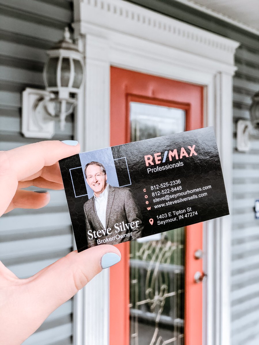 Stop in and GRAB a business card.
You’ll always know how to •contact• me whether it’s through phone or email!
•
Visit our office beginning NEXT TUESDAY!
Monday - Friday
9:00 AM - 5:00 PM
RE/MAX Professionals, 1403 E Tipton Street