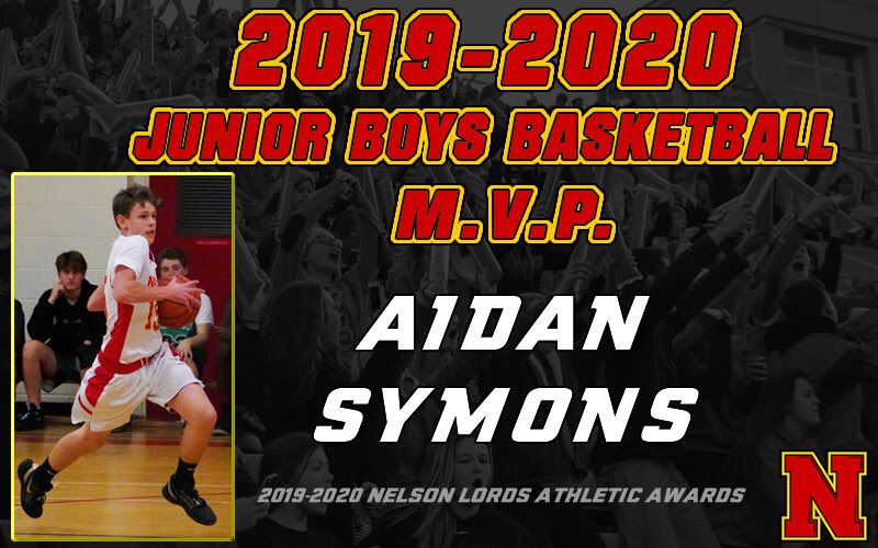 NelsonLords's tweet photo. Congratulations to our Boys Basketball Award winners!! 
🏀SR MVP - Keagan Hall
🏀SR C.A. - Joshua Demers
🏀JR MVP - Aidan Symons
🏀JR C.A. - Ben Walker
#NelsonAthleticBanquet2020🏆 https://t.co/DGJeVDvdX3