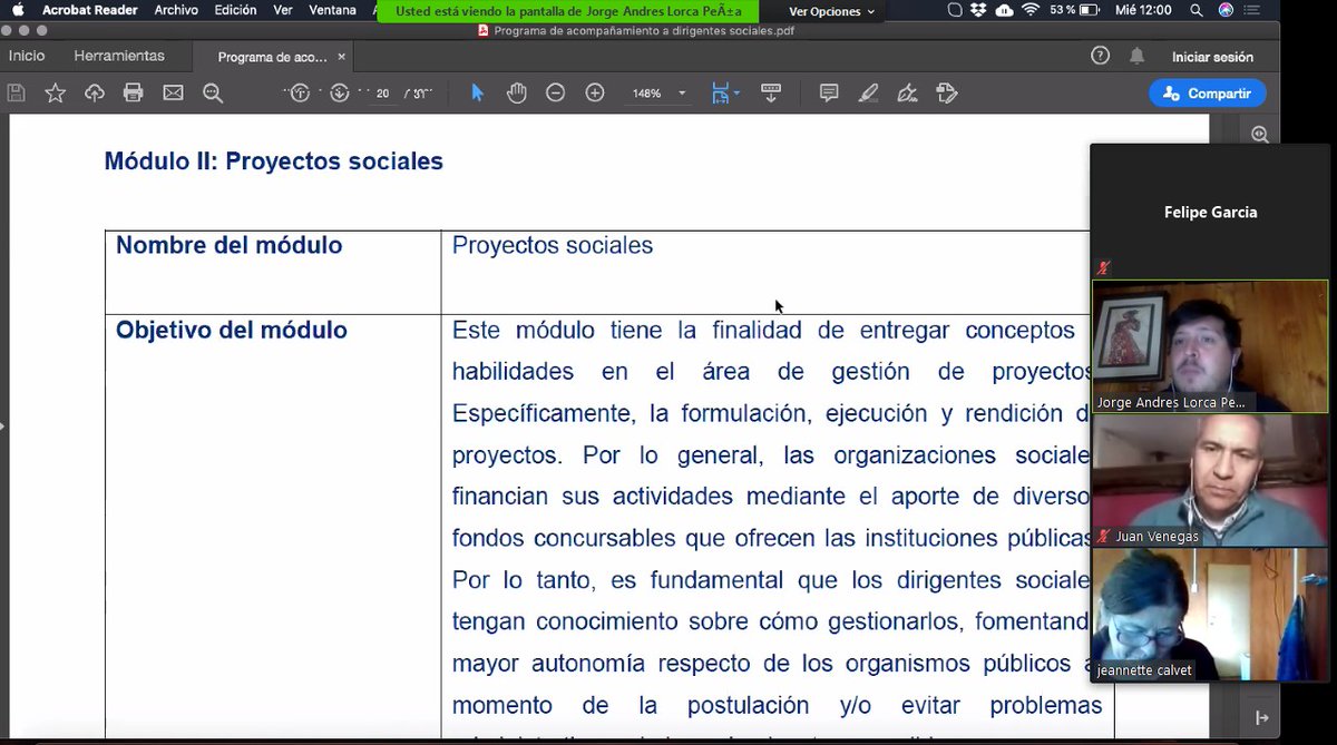 HOY | Se realizó la reunión de coordinación para capacitaciones a dirigentes sociales en manejo de redes sociales, una colaboración entre  <a href="/UAustraldeChile/">Universidad Austral de Chile</a> y ChileCosoc 💪