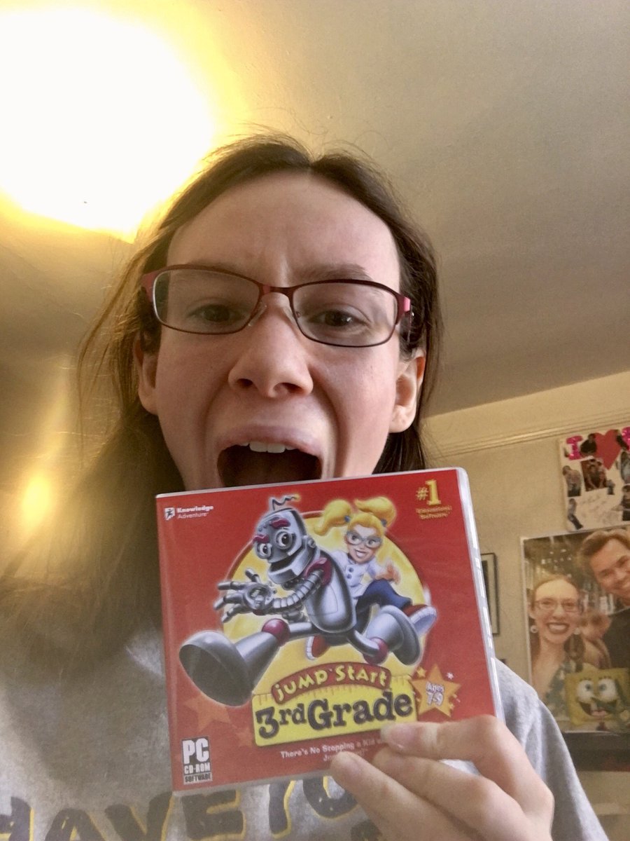 Whats_SarahG's tweet image. Aaaaaaand #JumpStart3rdGrade just arrived! This was my first ever #JumpStart game and I couldn’t be more excited to rescue robots. #KnowledgeAdventure