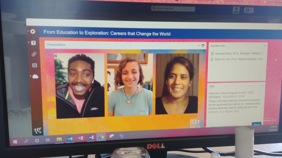 From Education to Exploration: Careers that Change the World. #environmentconservation #ISEF #PolkSci #NationalGeographic