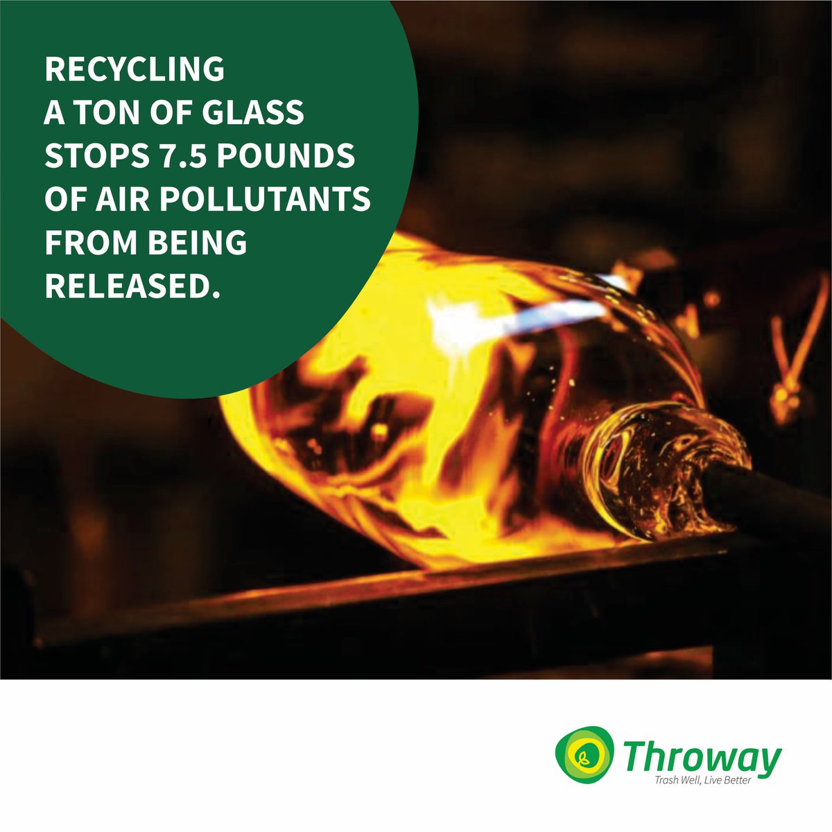 ThrowayNG's tweet photo. When we practice recycling, we help slow the rate at which toxic pollutants are released to the environment.⁣
⁣
#ThrowayNG⁣
#TrashWellLiveBetter⁣
#Recycling https://t.co/Xpkd6b1okd