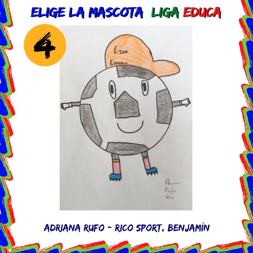 👨‍🎨 Adriana Rufo
⚽️ <a href="/RicosportD/">Ricosport Gestión Deportiva</a>  
📌 Benjamín

#EFL #LigaEduca
#UnaLigaDistinta