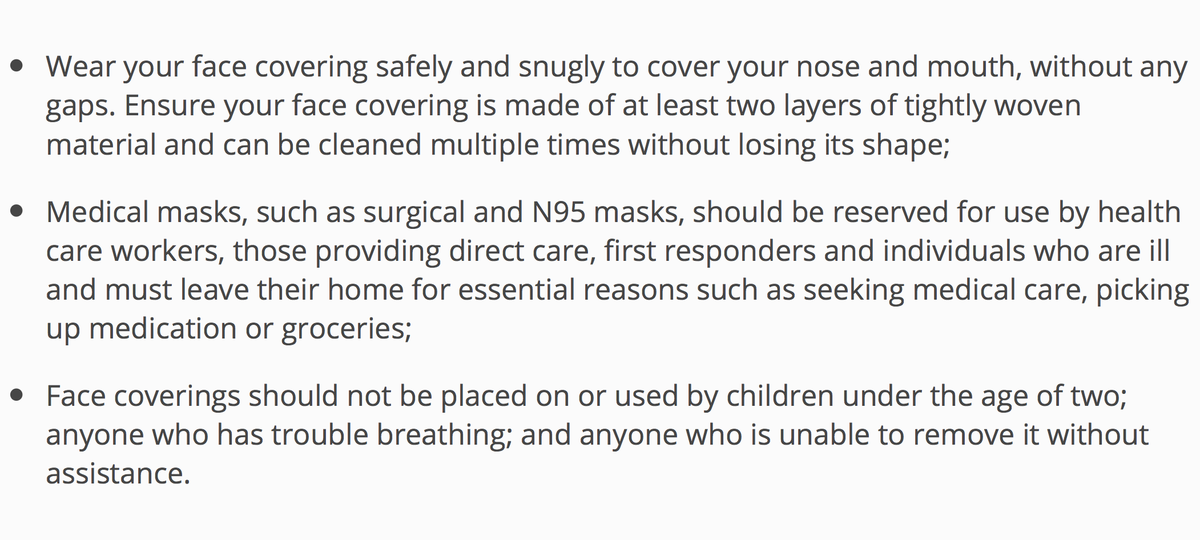jkwan_md's tweet photo. NEW: #Mask guidance for #Ontario🚨
"CMO of Health &amp; other health experts are recommending that individuals wear a face covering where physical distancing is not possible, such as on public transit or in a small grocery store or pharmacy." #Masks4Canada
https://t.co/DaSSr9lPz6 https://t.co/I1CecwkKrN