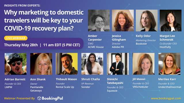Live Webinar: Insight from Experts: Why marketing to domestic travelers will be key to your COVID-19 Recovery plan?
Register here: zoom.us/webinar/regist…