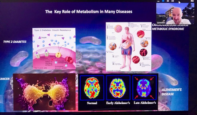CUEndocrinology's tweet photo. Endo Research Conference w Dr Inigo San-Millan @doctorinigo discussed effects of mitochondrial function (or dysfunction) on several human diseases from cancer to diabetes &amp; more. Sedentary &amp; pre-DM &amp; DM have significant decrease in mitochondrial function. Key point: Be active! https://t.co/wlvtEBwHet